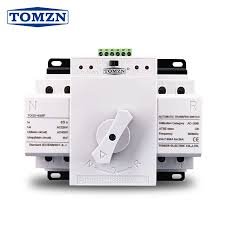 Tomzn 2P 63A 230V MCB type Dual Power Automatic transfer switch ATS